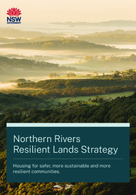 Image of the cover of the Northern Rivers Resilient Lands Strategy