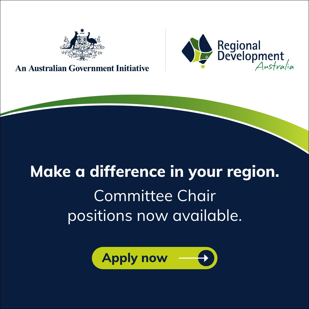 Make a differenct in your region call out for RDA Chair psition social tile 