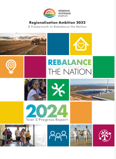 Cover of theRebalance the Nation: 2024 Year 2 Progress Report 