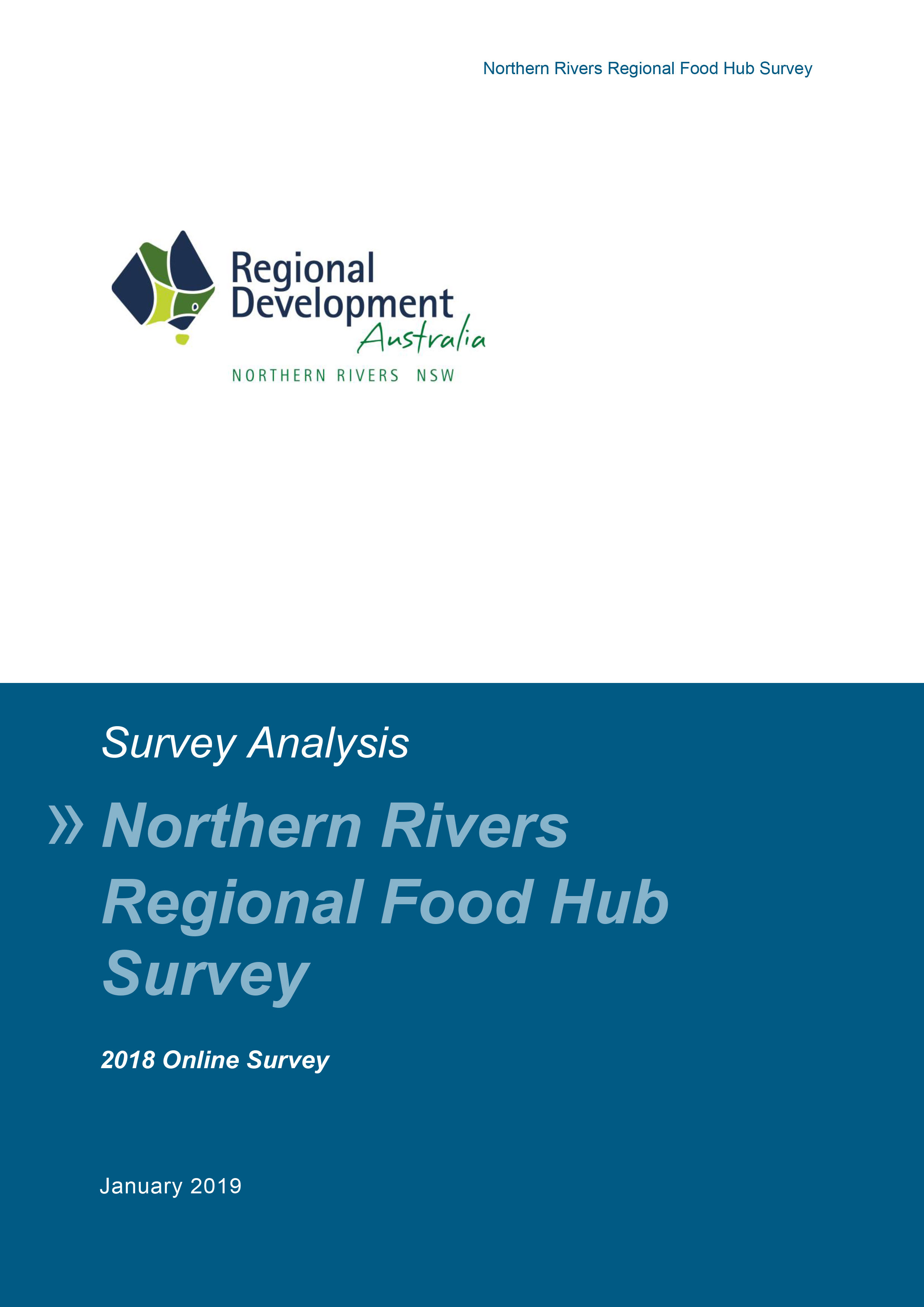Northern Rivers Regional Food Survey